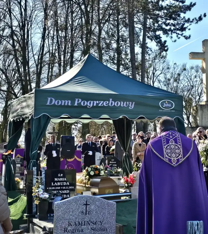 Ceremonia pogrzebowa Juka